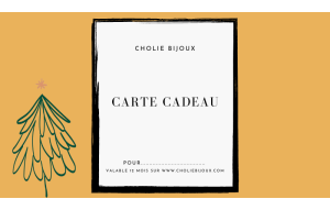 
			                        			Carte cadeau