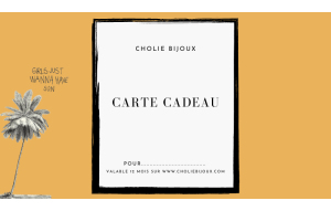 
			                        			Carte cadeau